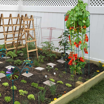 Tomato Cages, 3-Pack 39.4 in PVC-Coated Steel Towers