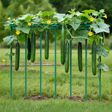Tomato Stakes, 50 Pack, 57-In PE-Coated Steel