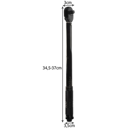 Griezes momenta atslēga 3/8 7-112Nm Bigstren 22097
