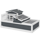 Tortoise House with Two Levels and Openable Roof