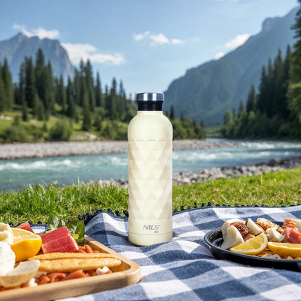 Tūristu ūdens pudele 750ml, bēša