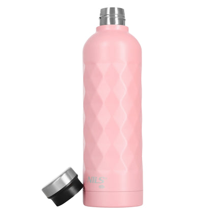 Tūristu ūdens pudele, 750 ml, rozā