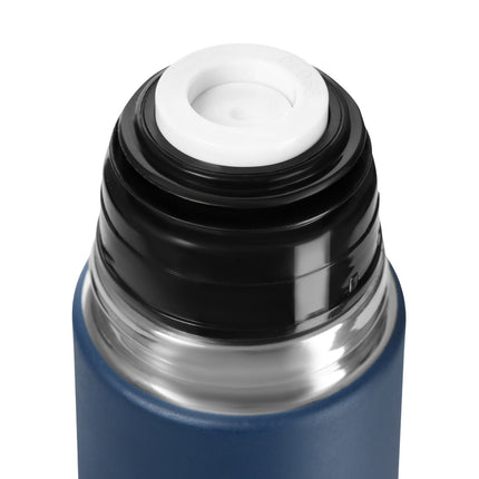 Tūrisma termoss 1000 ml, zils, izolēts termoss
