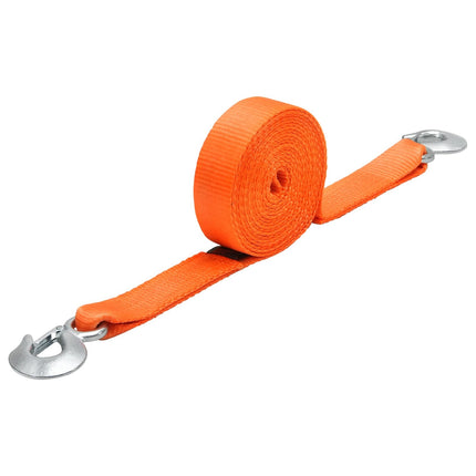 Tow Strap With Hooks, 2 In x 20 Ft, 17,000 lb Capacity