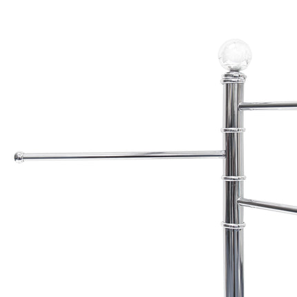 Towel hanger in stainless steel