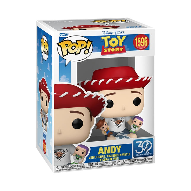 Rotaļlietu stāsts Andy Funko Pop! vinila figūriņa, kolekcionējama rotaļlieta