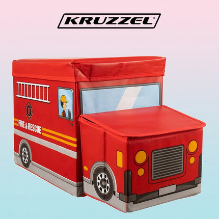 Rotaļu lāde/bagāžnieks - sargs Kruzzel 22489