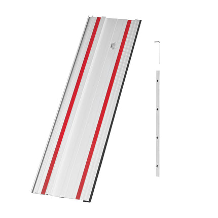 Track Saw Guide Rail Set, 2 x 698.5 mm, Connector