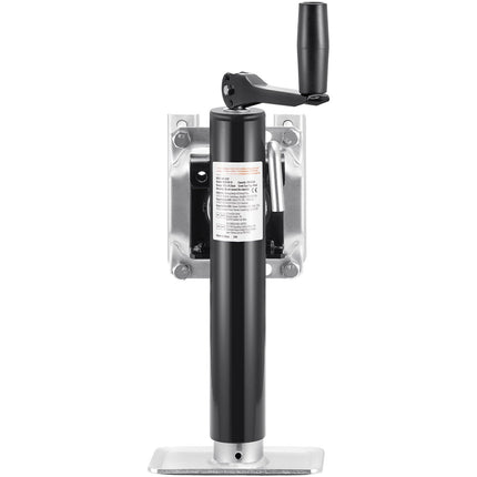 Trailer Jack, 2000 lb Swivel Bolt-On, 10 in Lift Handle