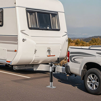 Trailer Jack, 2000 lb Swivel Bolt-On, 10 in Lift Handle