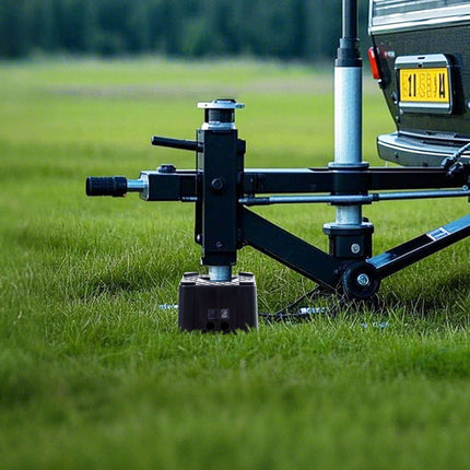 Trailer Jack Block, 6-Inch Height, 6000-Lb Capacity