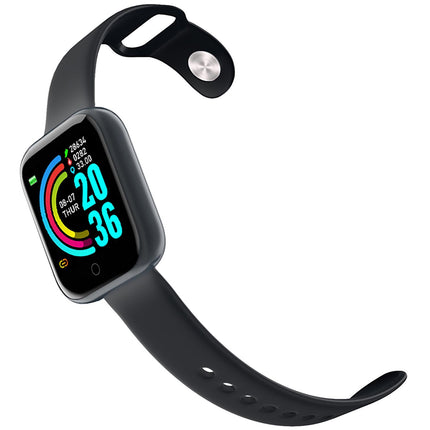 Trainerbeat Smartwatch with two bracelets Black + Purple