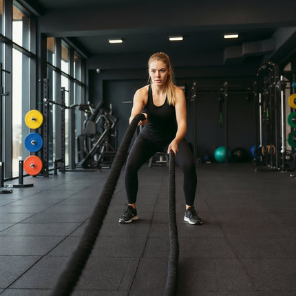 Treniņu virve ar pārsegu, HMS, izturīgs fitnesa aprīkojums