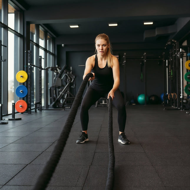 Treniņu virve ar pārsegu, HMS, izturīgs fitnesa aprīkojums