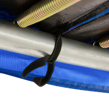 Trampoline Safety Net and Edge Guard, Colorful, 8-15 Ft