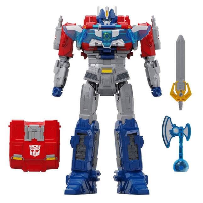Transformers Mv8 figūriņa Power Flip Optimus Prime 25 cm