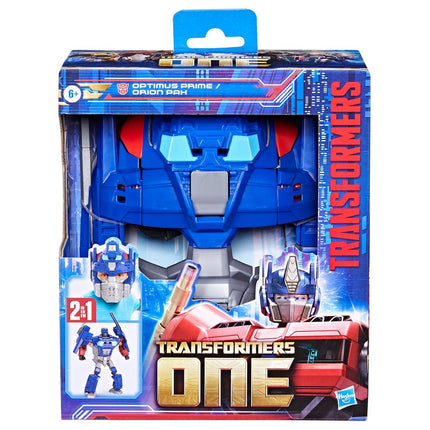 Transformeru lomu spēles konvertējošā maska Optimus Prime/Orion Paks