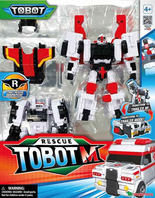Transformējošu figūru komplekts - Tobot M darbības figūras