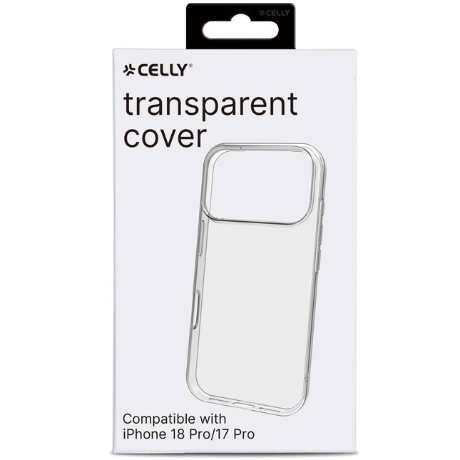 Transparent TPU Cover for iPhone 18/17 Pro
