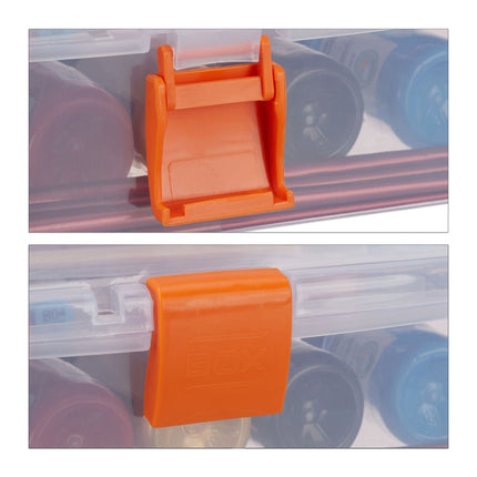 Caurspīdīga plastmasas kaste