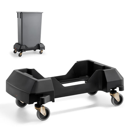 Trash Can Dolly for 16–23 Gallon, 4 Locking Wheels, 200 lb