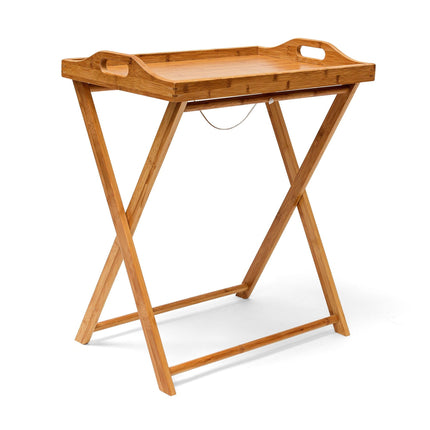 Paplātes galdiņš, bambuss, 63,5 cm, dabīgs