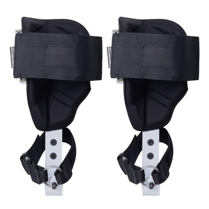 Tree Climbing Spikes, Aluminum 1 Pair, 350 lb Straps