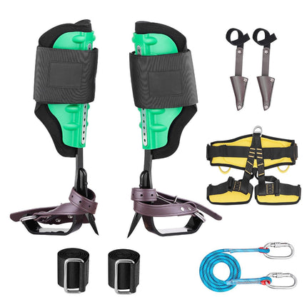 Tree Climbing Spikes Set – Adjustable, Harness, 350 lb