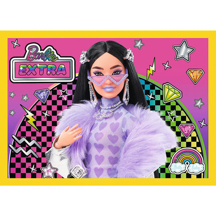 Trefl Barbie Puzzle 4 vienā komplektā