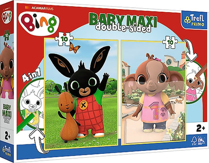 Trefl Bing Baby Maxi puzle, 10x2 gab.