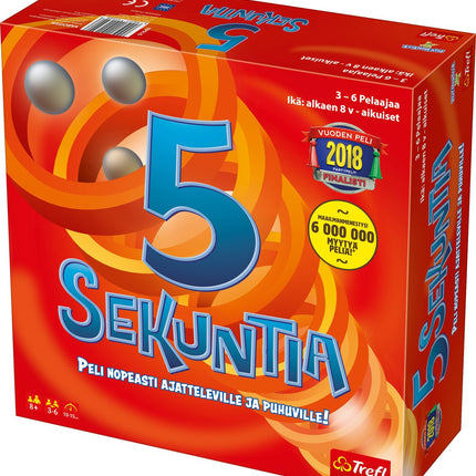 Trefl galda spēle 5 sekundes (somu valodā)