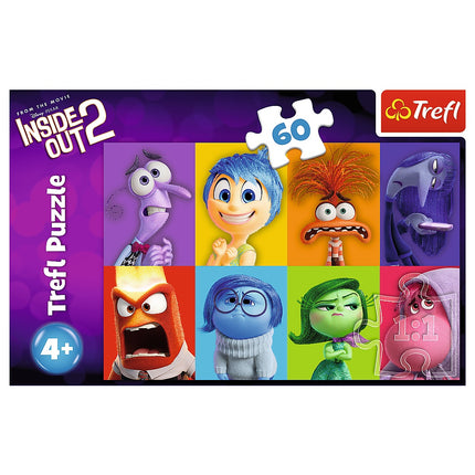Trefl Disney puzle "Inside Out 2", 60 gab.