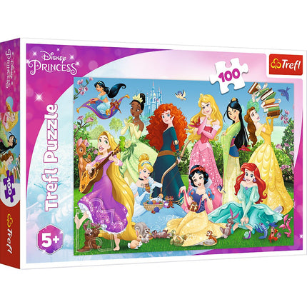 Trefl Disney Princess Puzle 100 gab