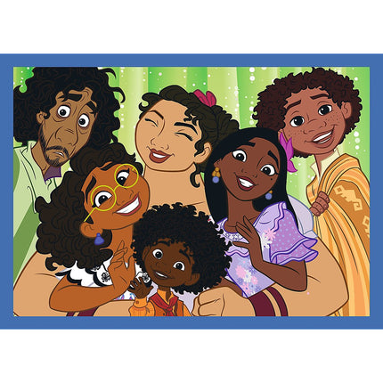 Trefl Disney Puzzle 4 vienā komplektā Disney 100, 35 48 54 70 gab.
