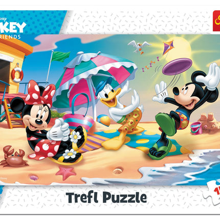 Trefl Disney puzle rāmītī Mikijs-Pele, 15 gab.