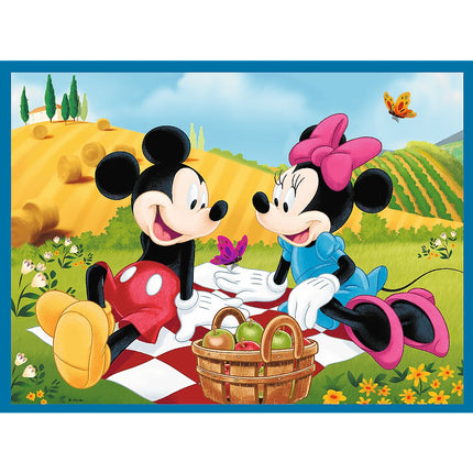 Trefl Disney puzļu komplekts Mikijs-Pele 30+48+M24