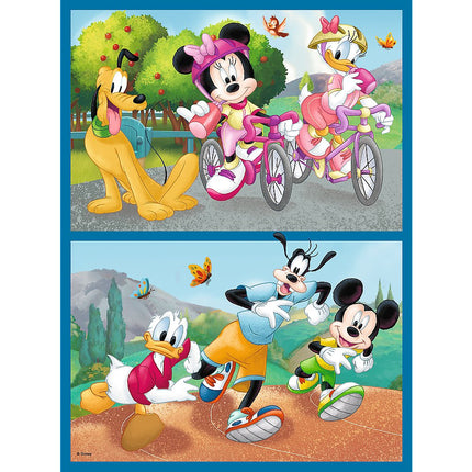 Trefl Disney puzļu komplekts Mikijs-Pele 30+48+M24