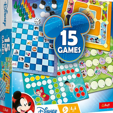 Trefl Disney 15in1 spēļu komplekts
