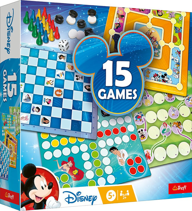 Trefl Disney 15in1 spēļu komplekts