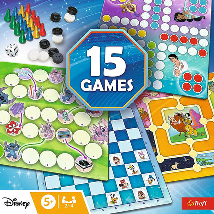 Trefl Disney 15in1 spēļu komplekts