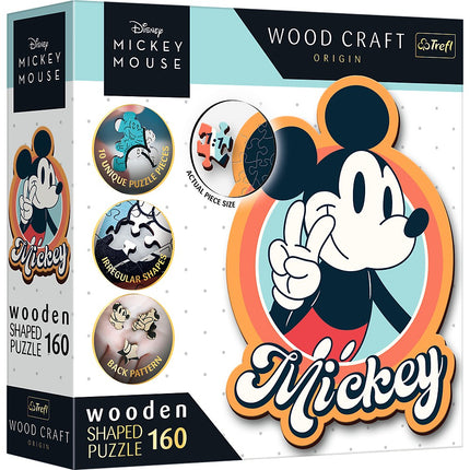 Trefl Disney koka puzle Mikijs Pelīte 160 gab.