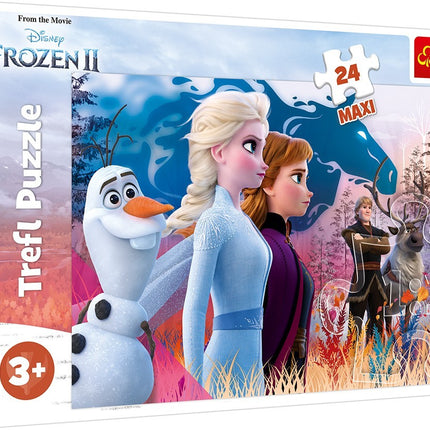 Trefl Frozen Maxi puzle Ledus sirds II 24 gab.
