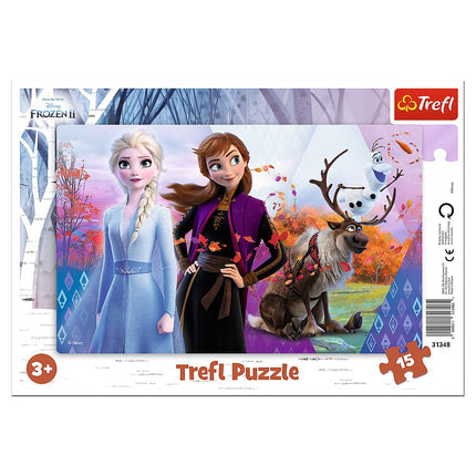 Trefl Ledus sirds puzle rāmītī Ledus sirds II, 15 gab.