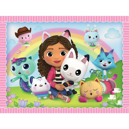 Trefl Gabby´s leļļu namiņa puzles komplekts ar piezīmju kartītēm