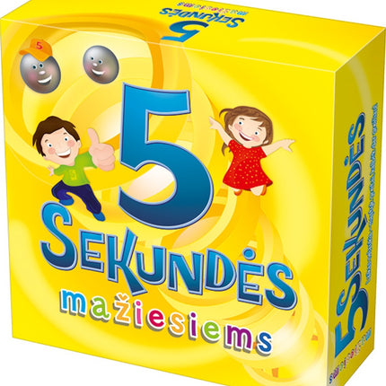 Trefl spēle 5 sekundes junioriem (lietuviešu valodā)