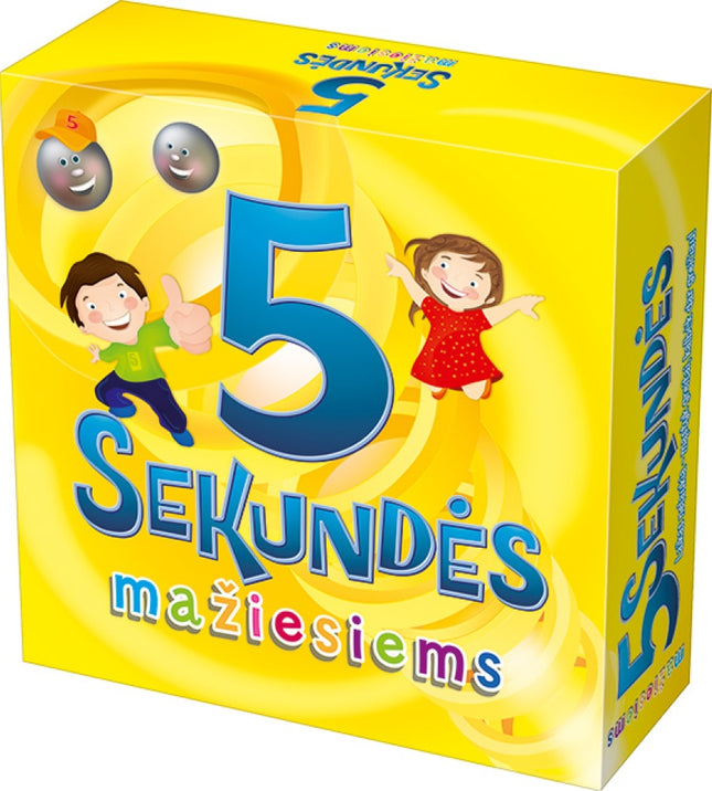 Trefl spēle 5 sekundes junioriem (lietuviešu valodā)