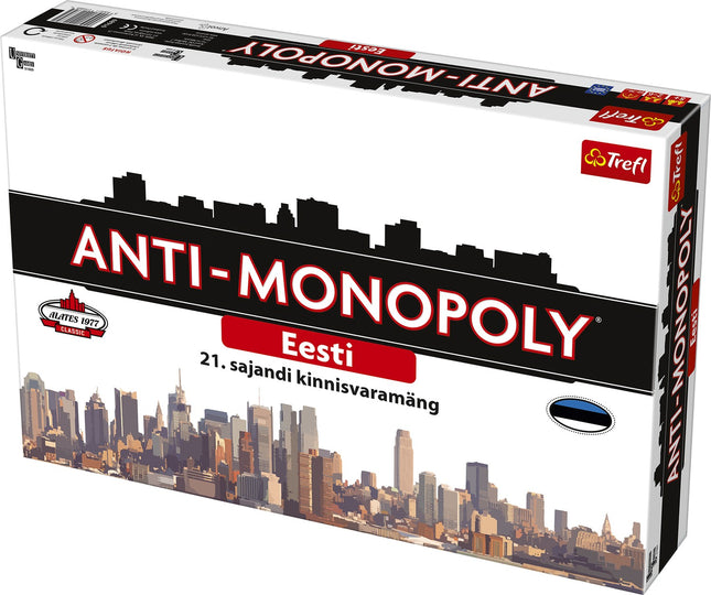 Trefl spēle pret monopolu (igauņu valodā)