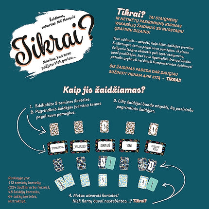 Trefl spēle nopietni? (Lietuviešu valodā)