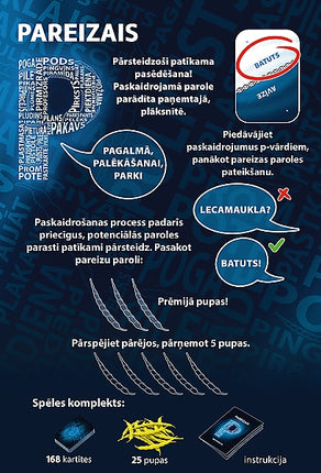 Trefl spēle Vienkārši „P“ (latviešu valodā)