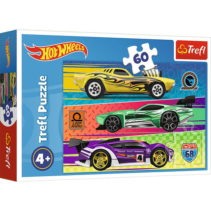 Trefl Hot Wheels puzle, 60 gab.